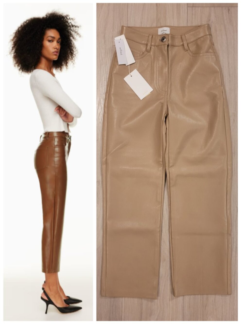 NWT WILFRED | Aritzia The Melina Cropped Pant | Sz. 00